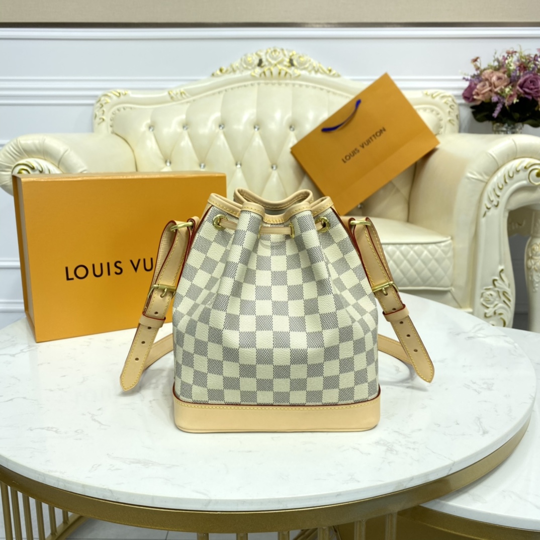 Louis Vuitton NOE BB Handbag Damier Azur N41220